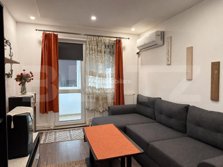 Apartament 2 camere de vânzare în Hunedoara – Mobilat, cu balcon