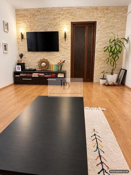 Apartament cu 2 camere semidecomandat, mobilat în Europa