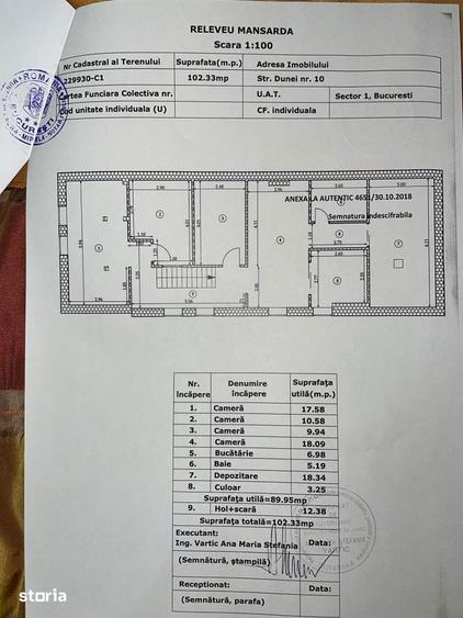 Apartament cu 3 camere, mobilat în Bucureștii Noi