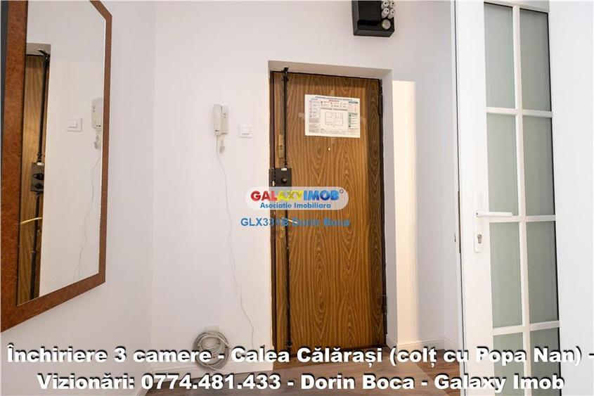 Apartament cu 3 camere decomandat în Calea Călărașilor