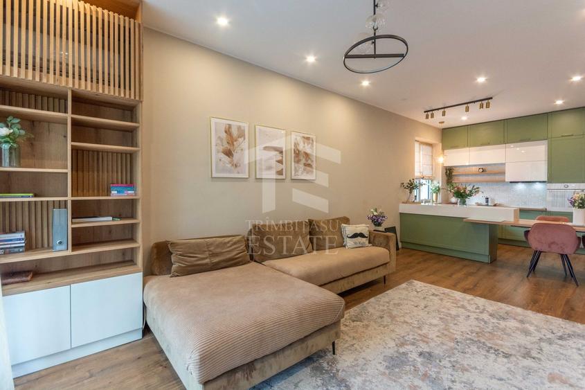 Apartament cu 3 camere decomandat, mobilat în Domenii