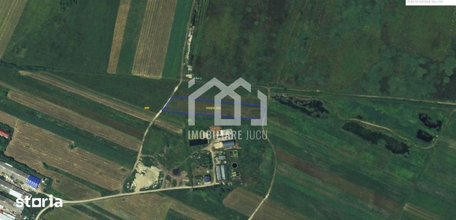 Teren de 5800 mp, în Jucu