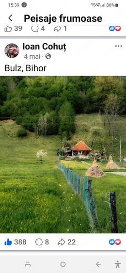 Teren de 2130 mp, în Bulz