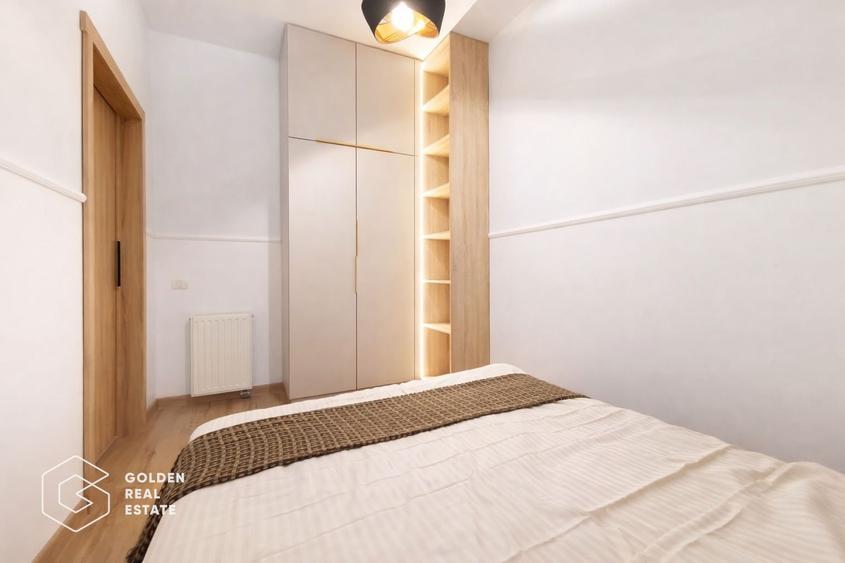 Apartament cu 2 camere semidecomandat, mobilat în UTA