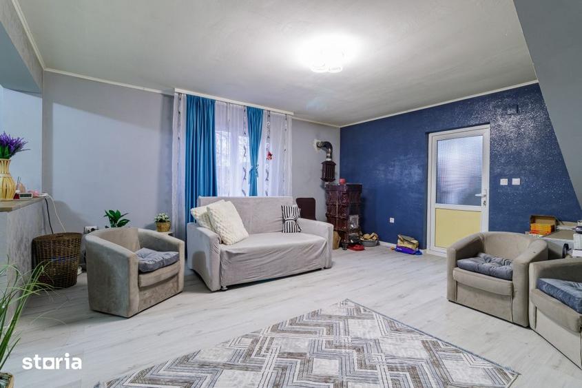 Casă cu 3 camere cu Teren 279 Mp în Dragomirești-Vale