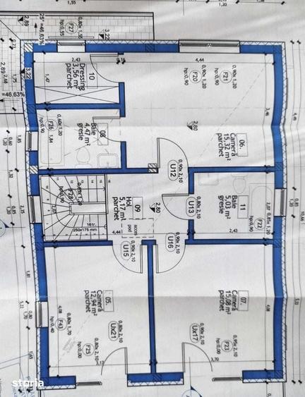 Casă cu 4 camere cu Teren 465 Mp în Apahida