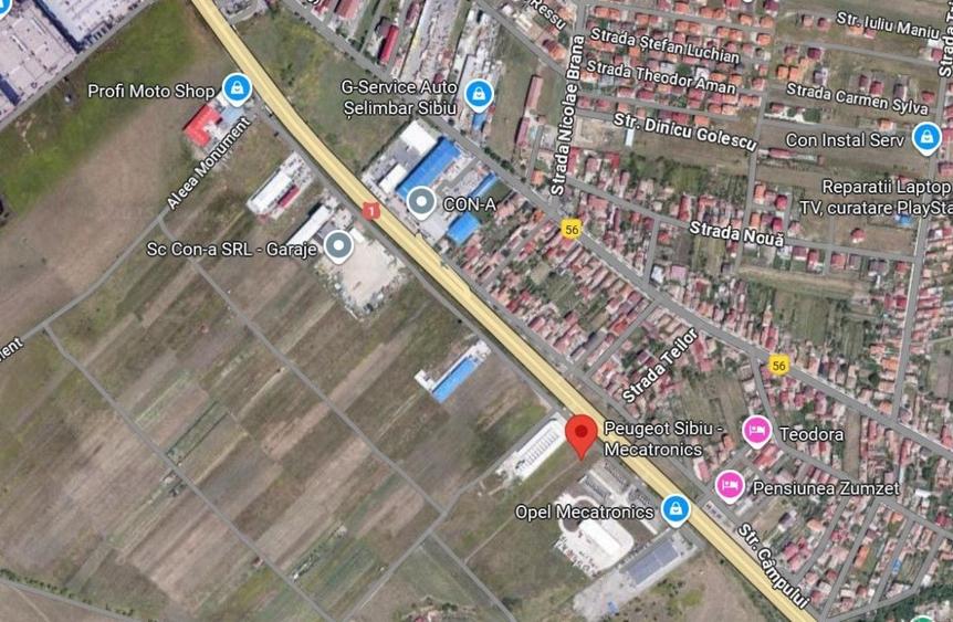 Teren Construcții extravilan de 2000 mp, în Turnișor