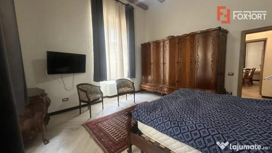 Apartament cu 2 camere decomandat, mobilat în Central