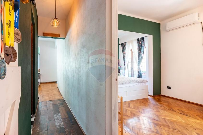 Apartament 3 camere, vilă interbelică Calea Plevnei - 10
