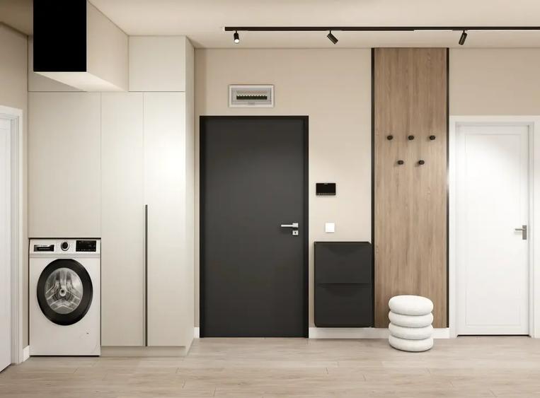 Apartament cu 3 camere semidecomandat, mobilat în Voluntari