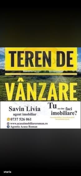 De vanzare teren in Trifesti, zona centrala, 25.000 euro - 1