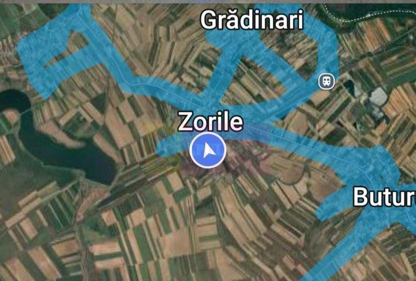 Teren 5400 mp com.Gradinari - 2