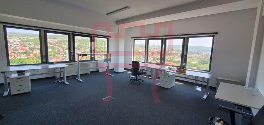 Spatiu  birouri amenajat + mobilier zona Garii 200 - 850mp cu panorama - 2