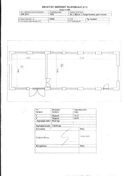 DE VÂNZARE / DE ÎNCHIRIAT HALĂ DE PRODUCȚIE + DEPOZIT + TEREN 5.033 mp  - 9