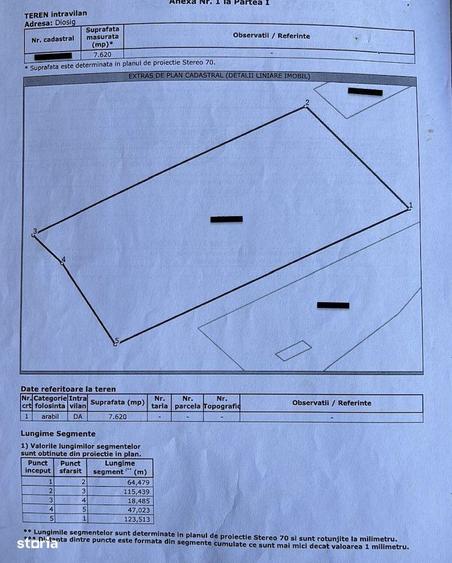 Teren intravilan 7620 mp la intrare in Diosig - 1