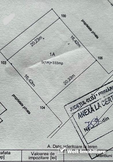 Teren Campului zona Uli/c - 4