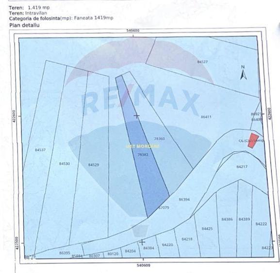 Teren 1,419mp Moroeni / DN 71 - 1