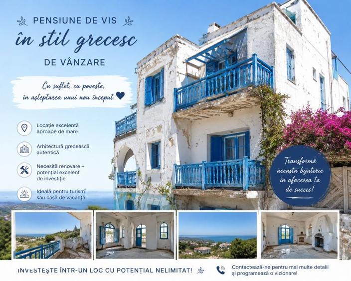 Pensiune 12 camere in Costinesti, aproape de plaja, la doar 170.000 eu - 1