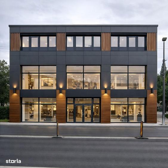 Cladire pe 2 niveluri premium - zona semicentrala, vad stradal intens - 1