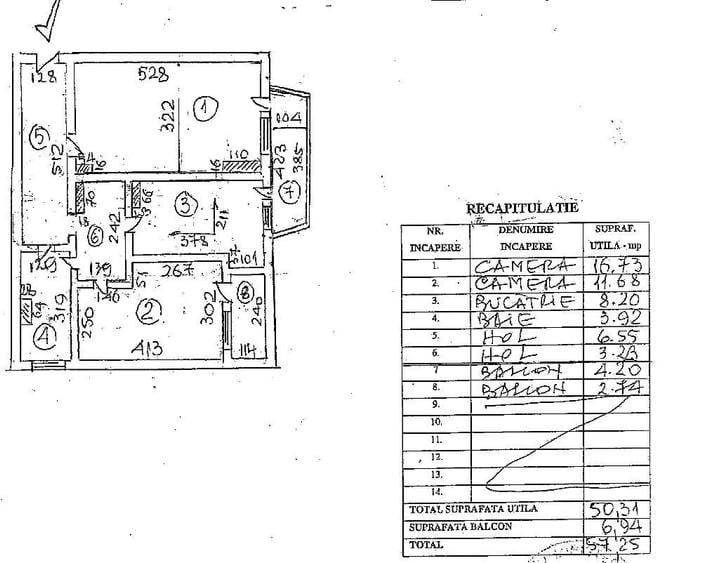 Apartament 2 camere de vanzare in zona I.C. Frimu - 9
