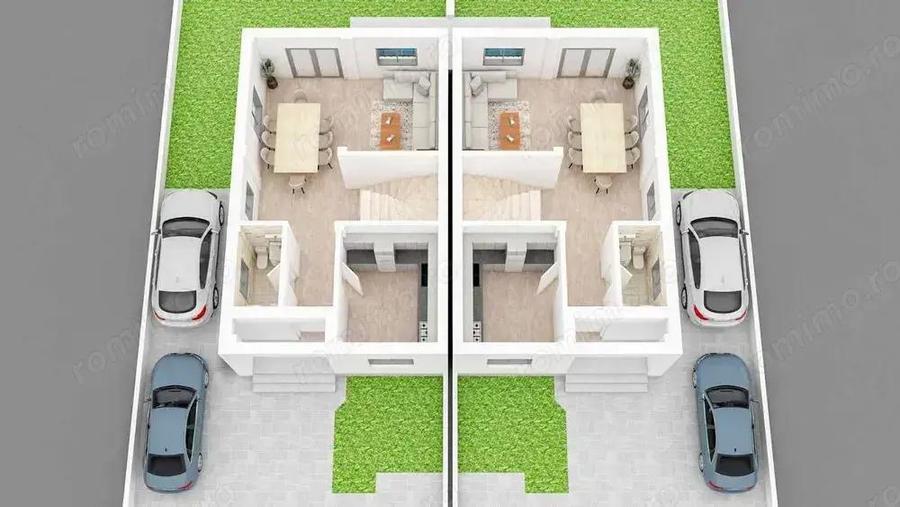 Oferta! Casa noua tip Duplex, 5 Camere, P+1E+M,in Otopeni - 6