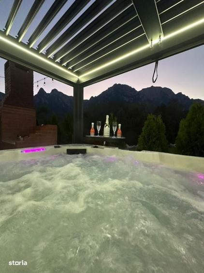 Apartament de lux 2025 | Jacuzzi, curte privata | Vedere Caraiman - 17