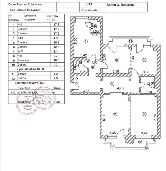 Vanzare 4 camere Bd. Decebal - 13