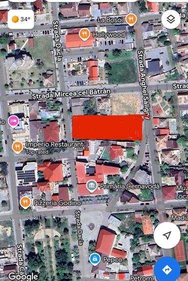 Teren intravilan 1778 mp Cernavoda. POT 70% , CUT 3,0. P+4 - 2