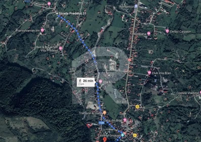 Teren investitie Bran - Predelut, la 2 km de Castelul Bran - 8