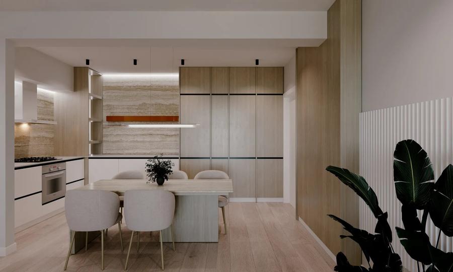 Apartament cu 2 camere decomandat în Dorobanți