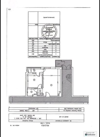 Apartament cu 2 camere semidecomandat, mobilat în Tunari