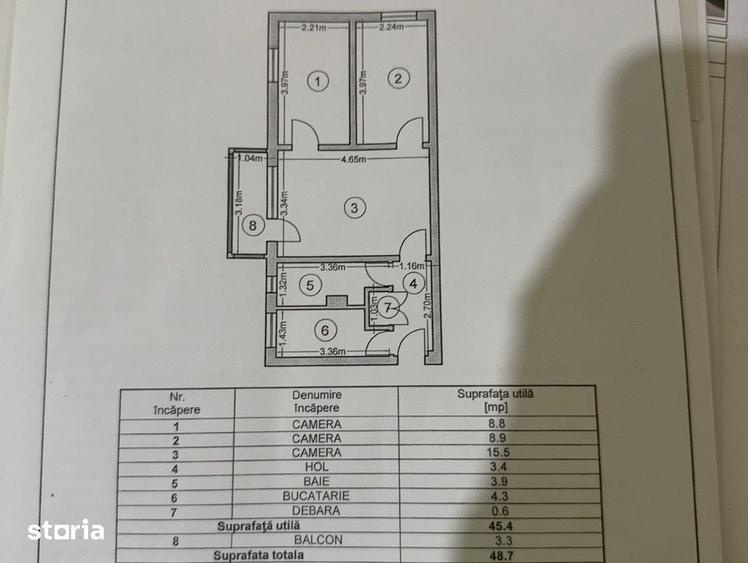 Apartament 3 camere zona Bratianu - 7