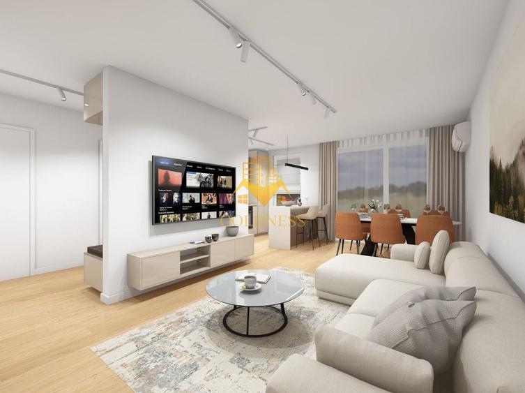 2 camere, LUX, AC, parcare, bloc nou, Plopilor Zona Parcul Rozelor - 10
