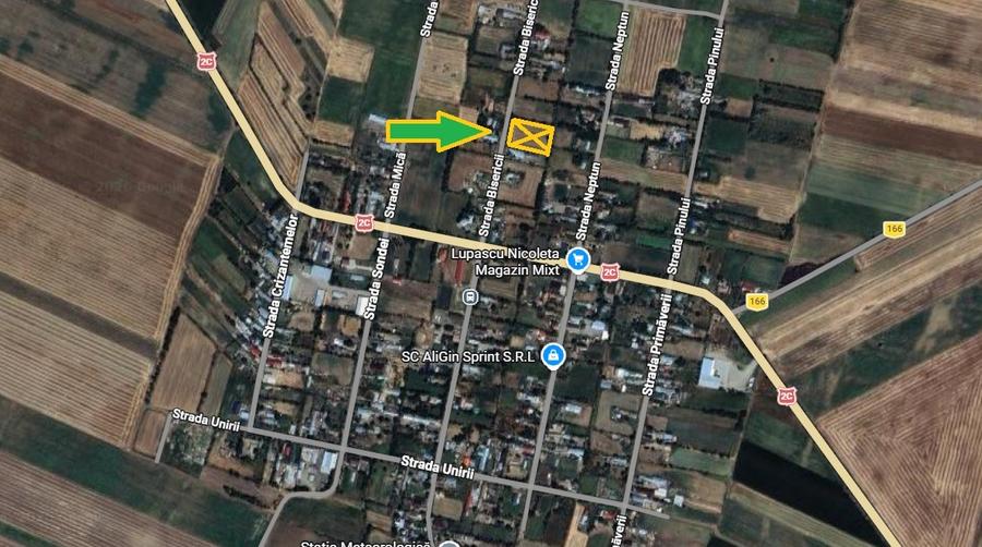 Teren intravilan de 3580 mp, în Călțuna
