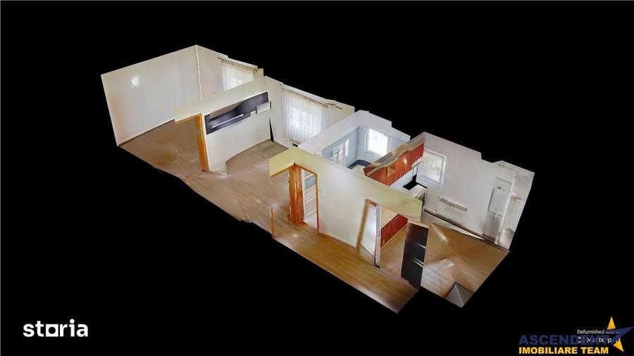 Apartament cu 2 camere nedecomandat în Centrul Istoric