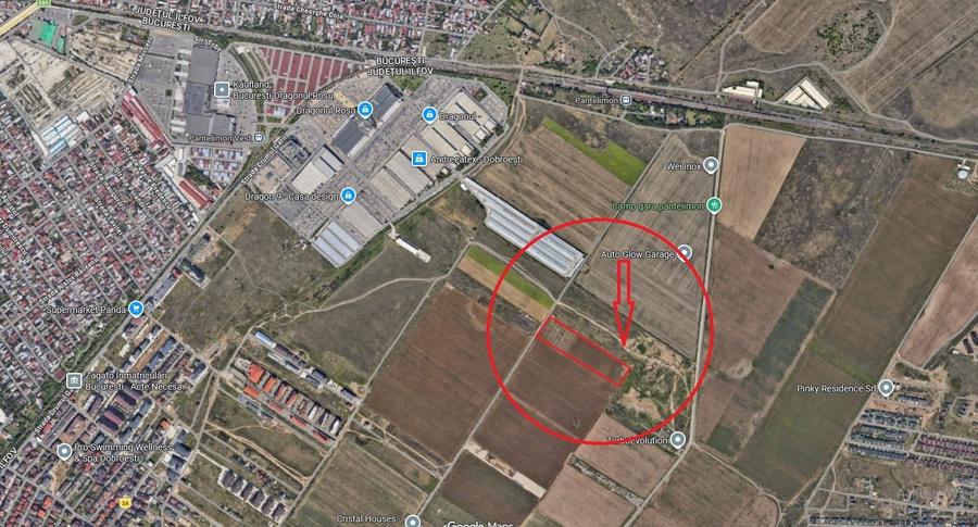 TEREN 25000 MP IDEAL PENTRU DEZVOLTARE CARTIER REZIDENTIAL - 1