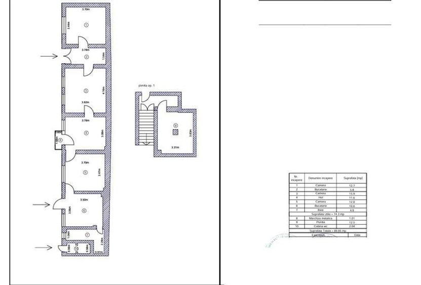 casa 3 cam zona Armeneasca- Mosilor, str. Toamnei - 3