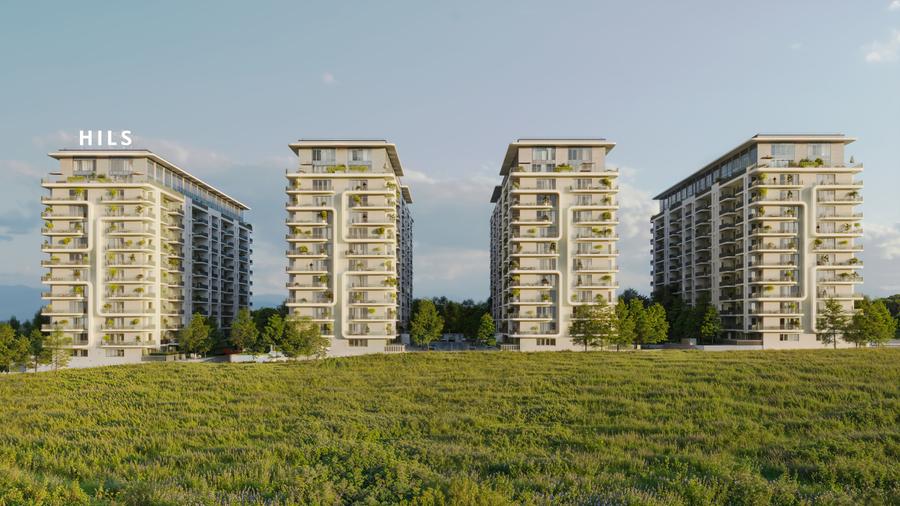 Apartament cu 3 camere cu grădină - Tip 3G - 4