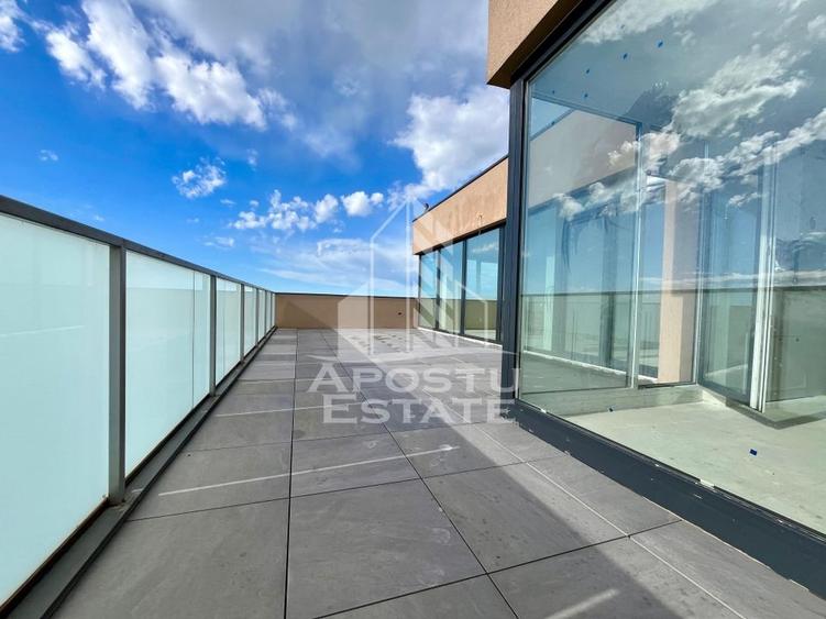 Penthouse cu 3 camere, 2 bai, terasa 104 mp, zona Torontalului - 2