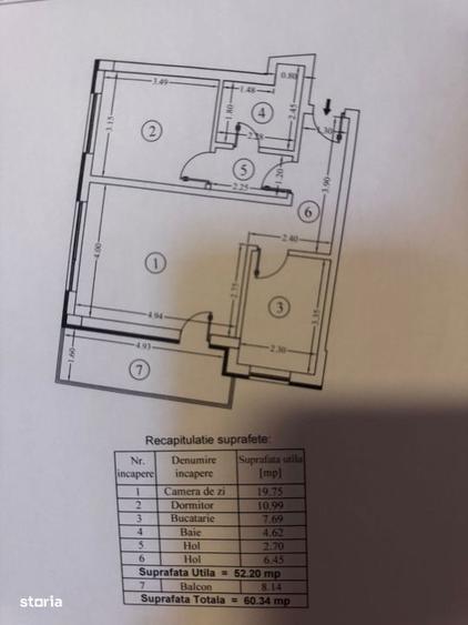 2 Camere Et.3/6 Bloc Nou Zona Crangasi - Str. Nicolae Filimon - 13