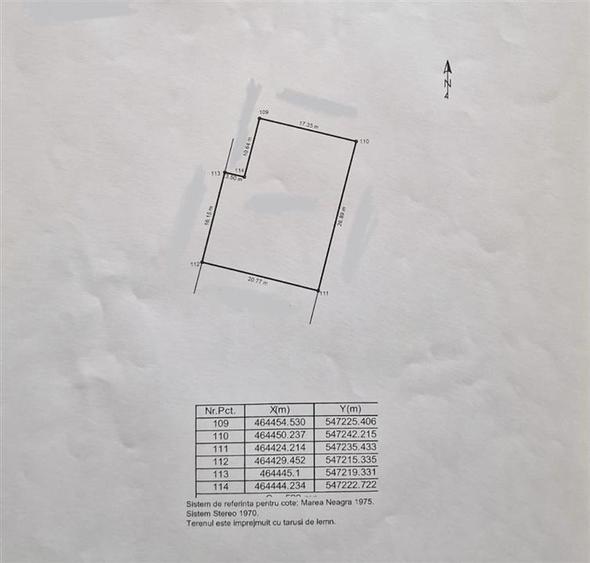 Teren de vanzare 522 mp Tractoru - 3
