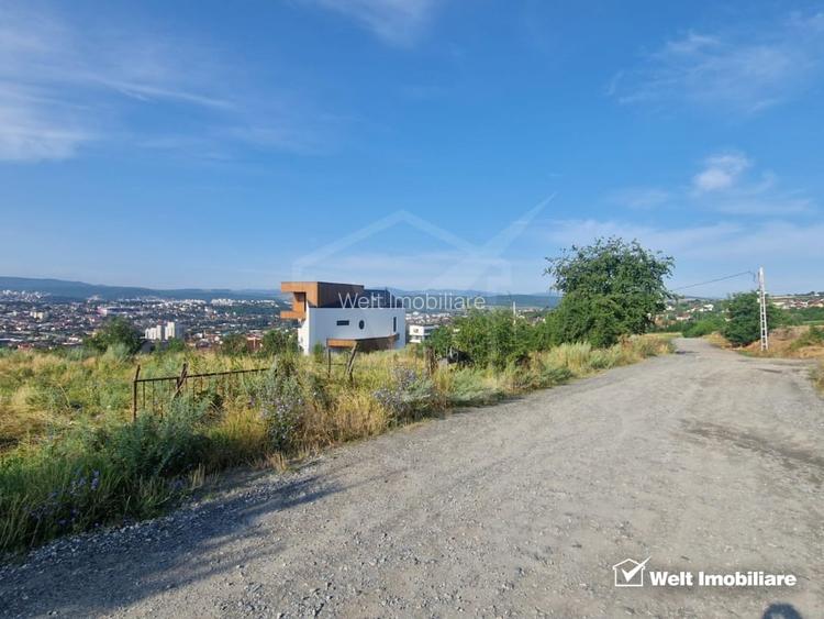 Teren cu panorama superba spre Cluj, ideal casa sau investitie!