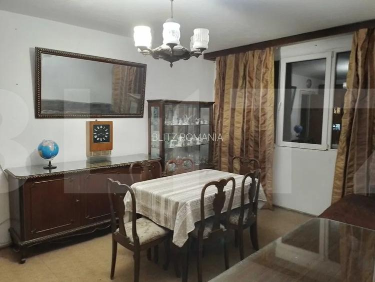 Apartament 3 camere, 62 mp + balcon inchis, etaj 3/4 – zona Piata Rahova