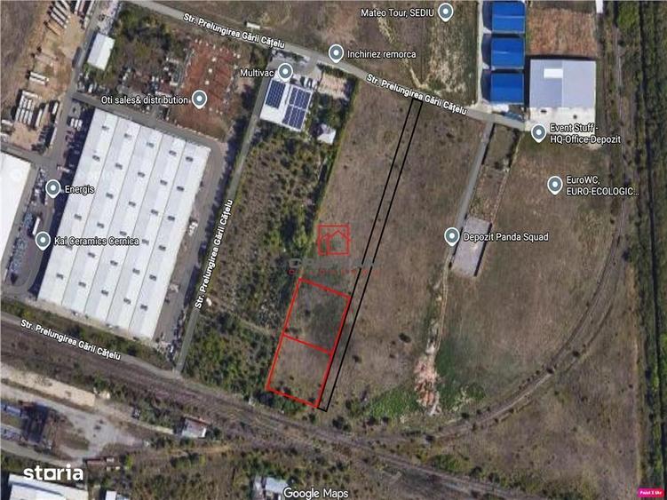 Vanzare teren industrial Pallady - Drumul intre Tarlale - Gara Catelu - 2