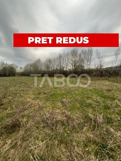 Teren intravilan pentru casa zona linistita 550 mp front 21 m Cisnadie - 4