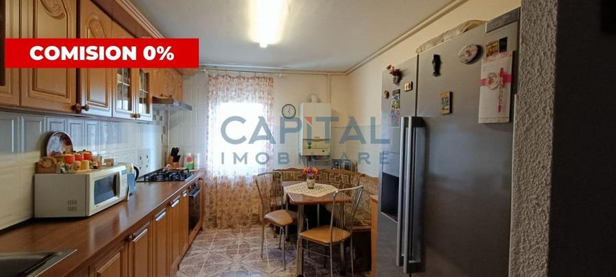 Apartament de vanzare 3 camere,Turda,Micro 3, etj4,comision 0% - 1