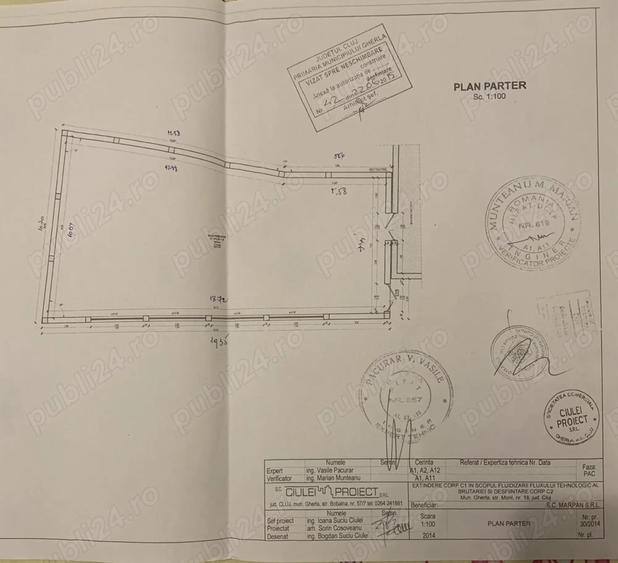 Spațiu comercial, de 166 mp, în Central