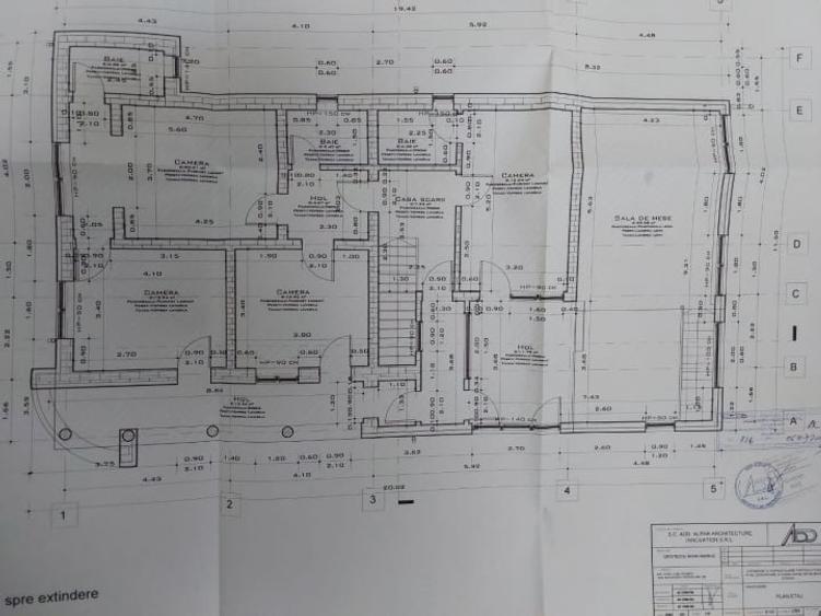 Afumați IF - casă/vilă mare cu teren, cu 8 dormitoare și 7 băi, amplasată pe DN2 - 3