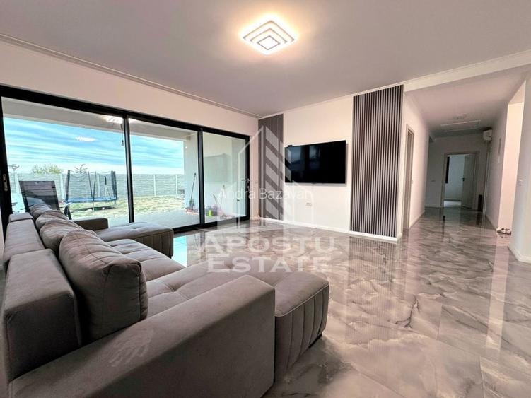 Casa individuala langa Timisoara, 5 camere, 3 bai, teren de 1.000 mp