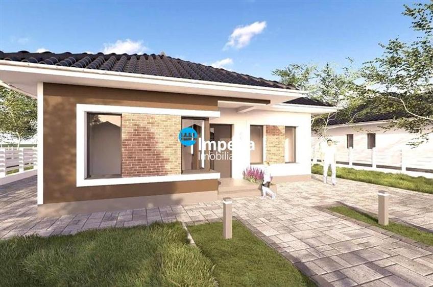 Casă individuală cu 4 camere cu Teren 350 Mp în Ciurbești